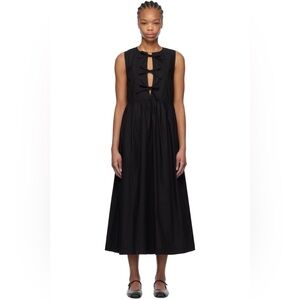 Ganni Cotton Poplin Midi Dress - Tags On!